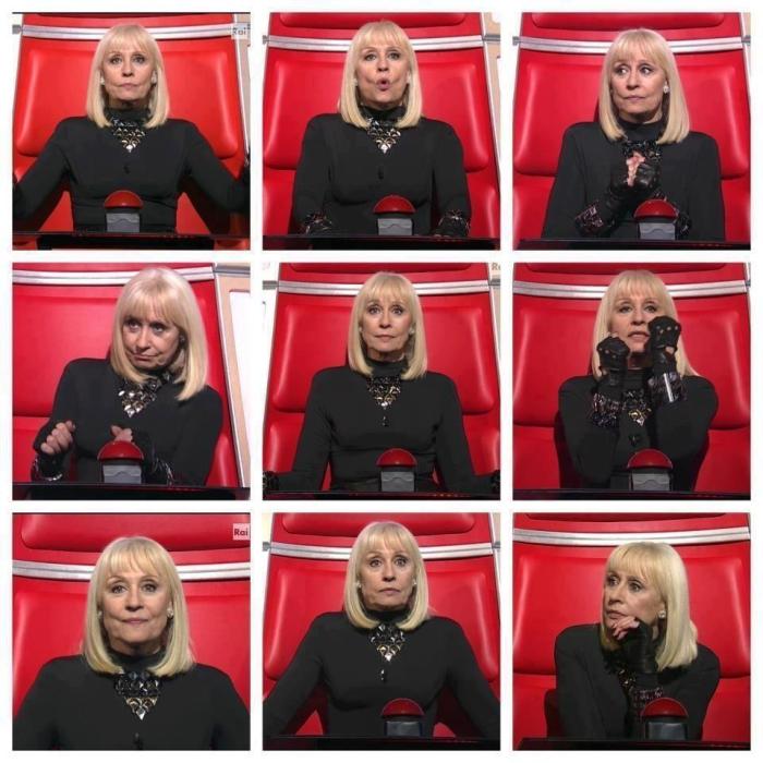 raffaella carrà the voice