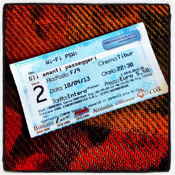 gli amanti passegeri bglietto