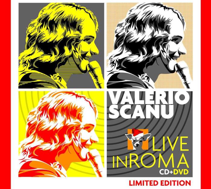 valerio scanu live in roma cd + dvd copertina