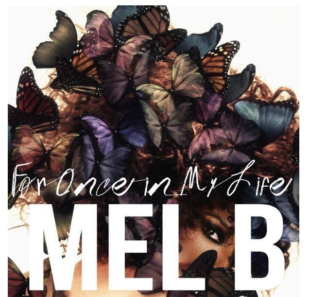 mel b melanie for once in my life cover copertina