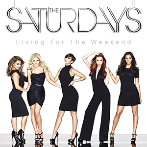 The_Saturdays_Living_for_the_Weekend_(Album_Cover) COPERTINA