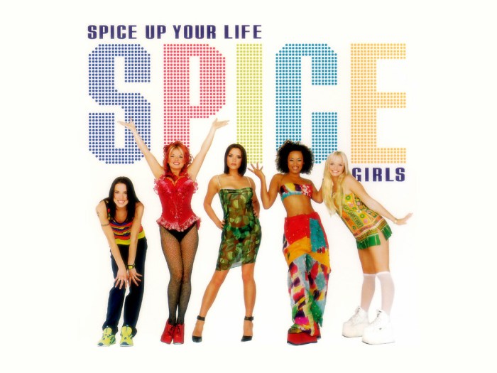 SPICE GIRLS - SPICE UP YOUR LIFE COVER COPERTINA