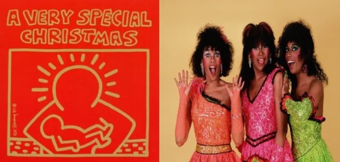 A VERY SPECIAL CHRISTAMAS POINTER SISTERS - SANTA CLAUS IS COMING TO TOWN COVER COPERTINA